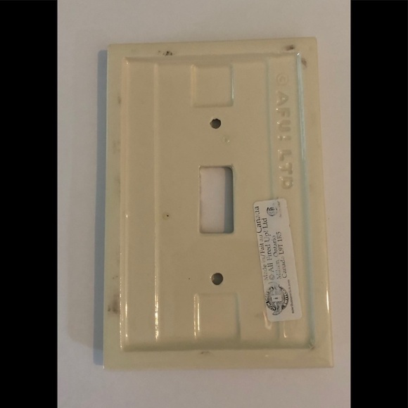 All Fired Up Single Light-switch Panel Cover Ooh La La Girly - Picture 2 of 2